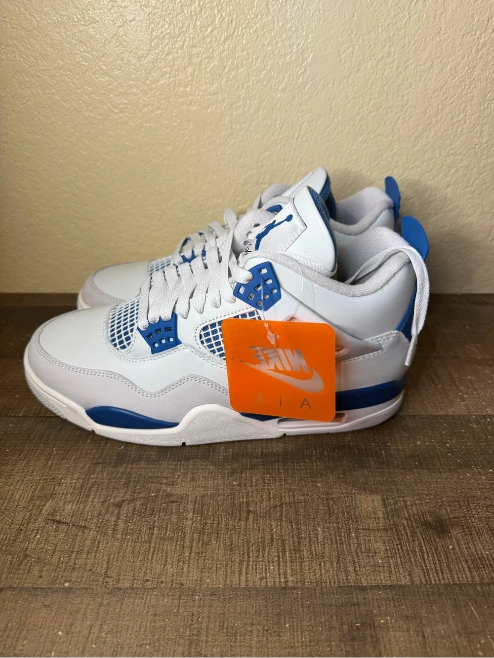 Air Jordan 4 Retro “Military Blue”  - Size 8 Men.